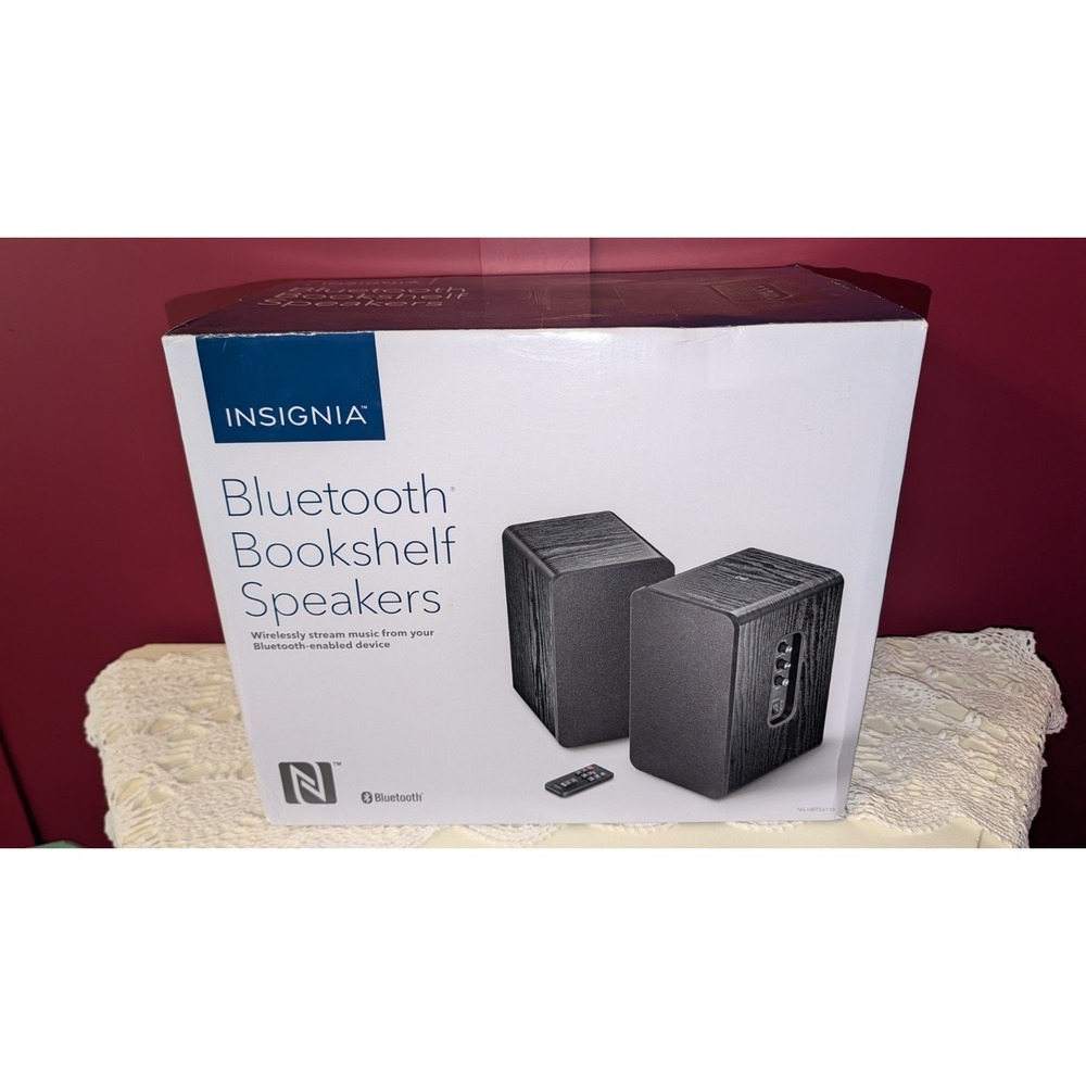 Insignia BlueTooth Shelf Speakers